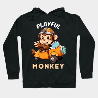 Playful Monkey Hoodie